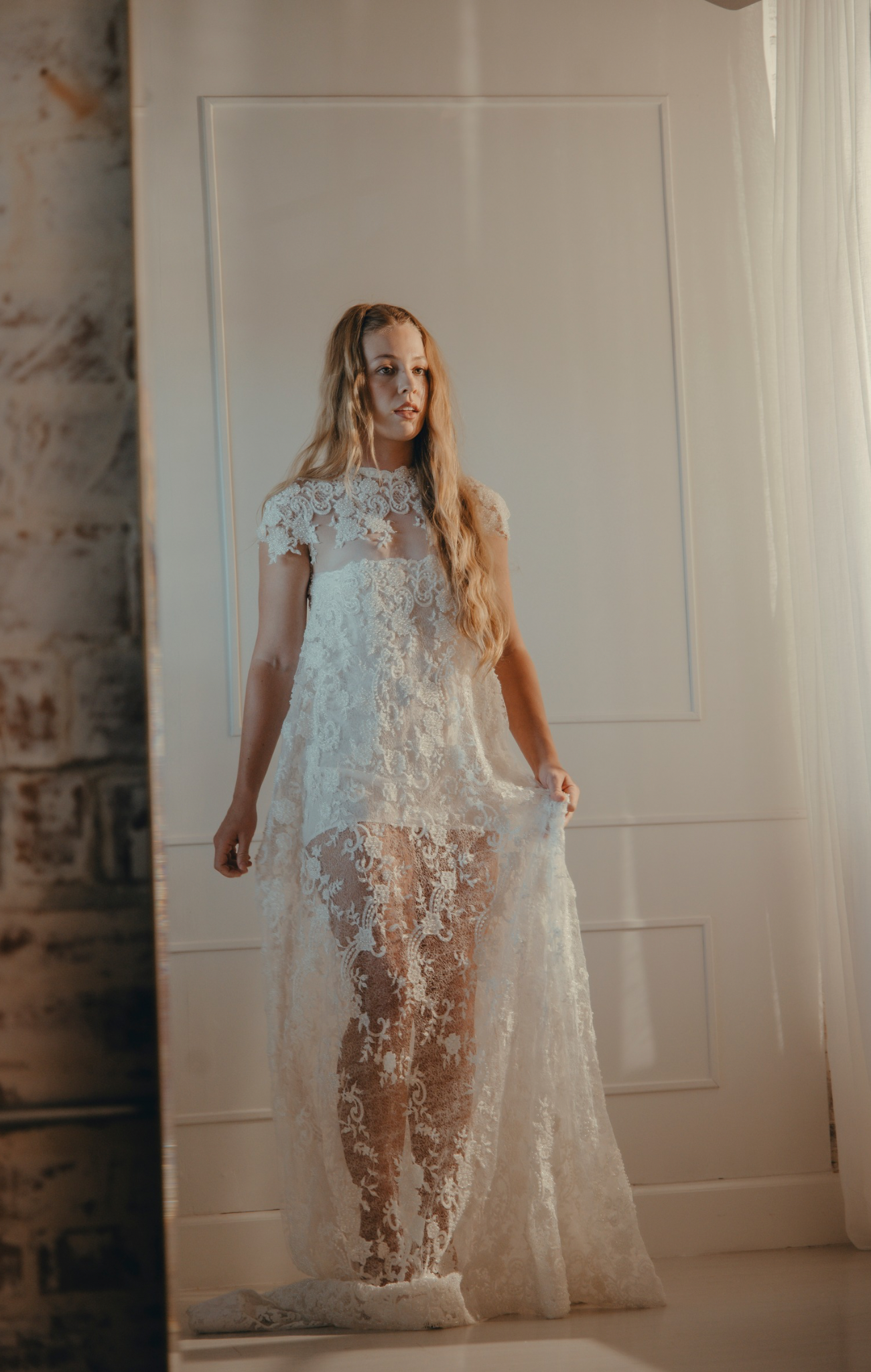 AMARA Beaded Wedding Gown