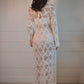 Vintage Handmade Crochet Gown