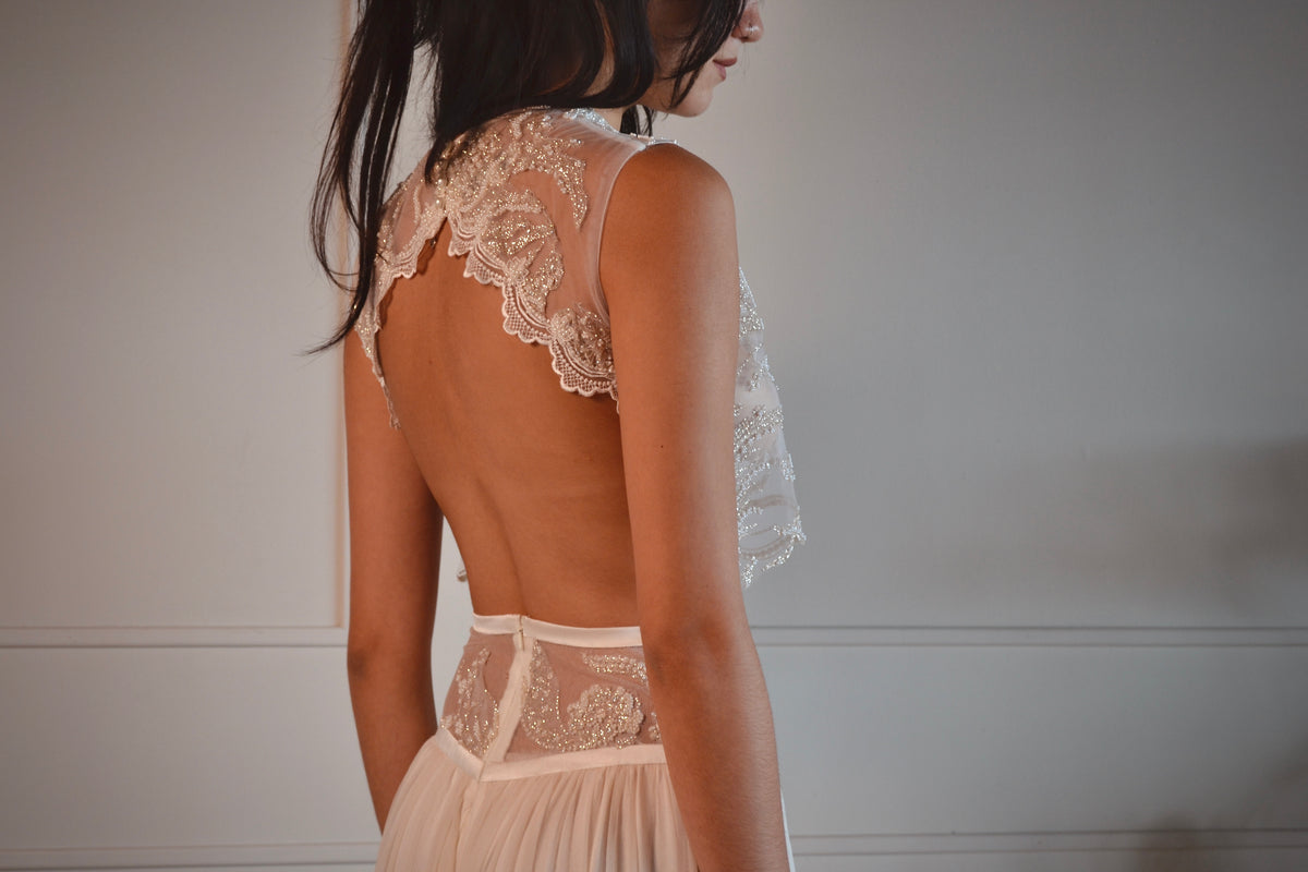 Paloma Two Piece Bridal Set