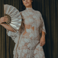 FIORE Floral Cotton Lace Gown