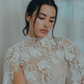 FIORE Floral Cotton Lace Gown