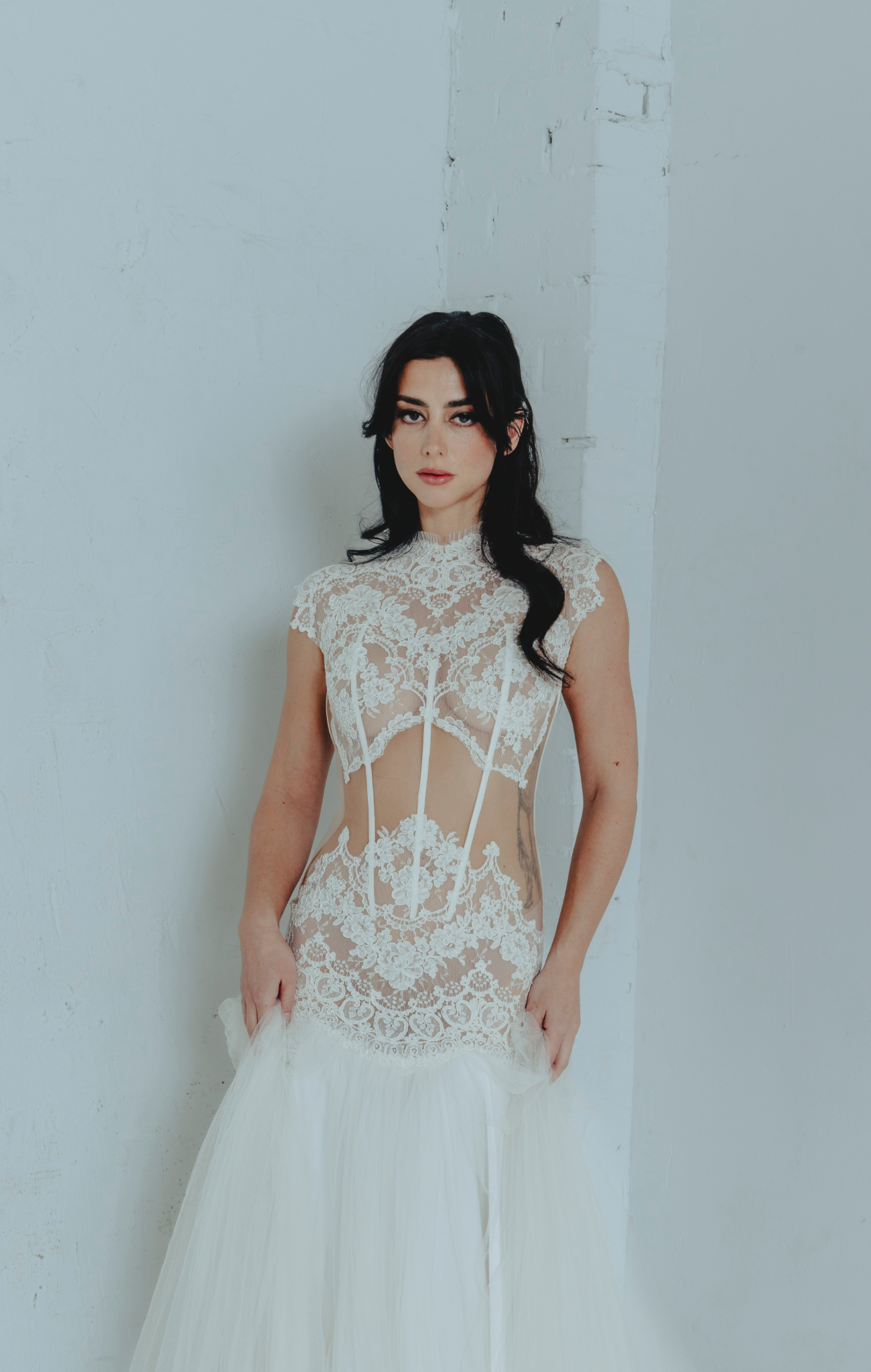 LUNA Alençon Lace Gown