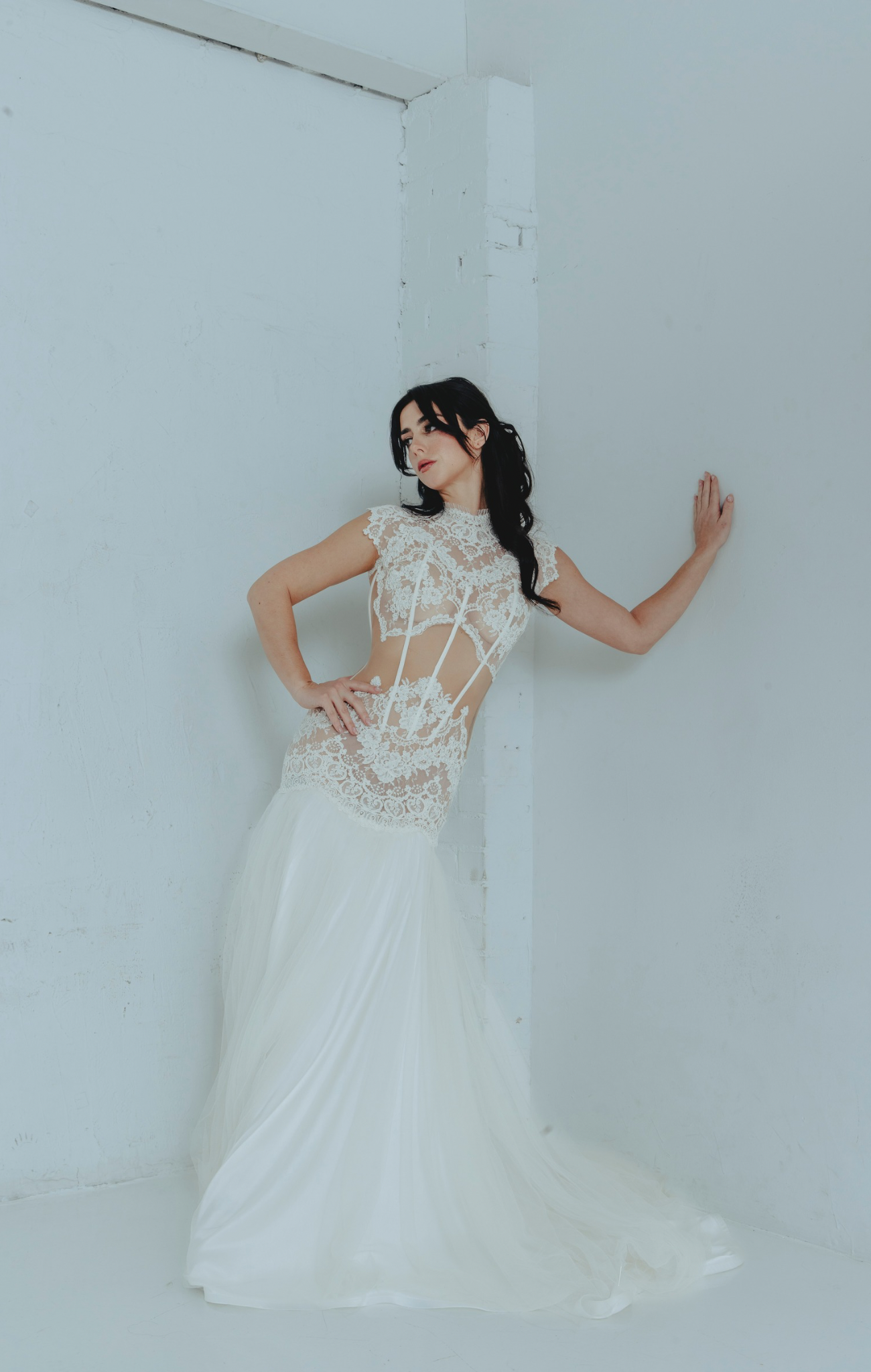 LUNA Alençon Lace Gown