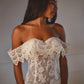 Alma Floor length off the shoulder dress