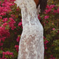 Alma Floor length off the shoulder dress